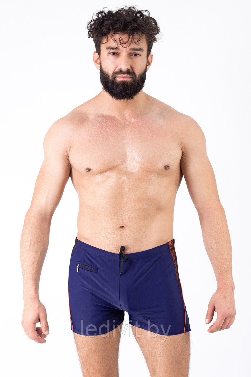 Плавки мужские Siman артикул: SN21052 из 80% ПА, 20% эластан оптом- фото