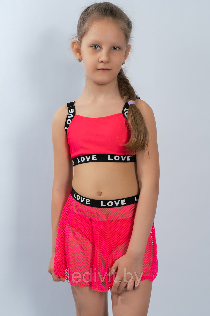 Купальник детский FW.WORLD артикул: FWWZ3321 оптом из 82% ПА, 18% спандекс- фото2