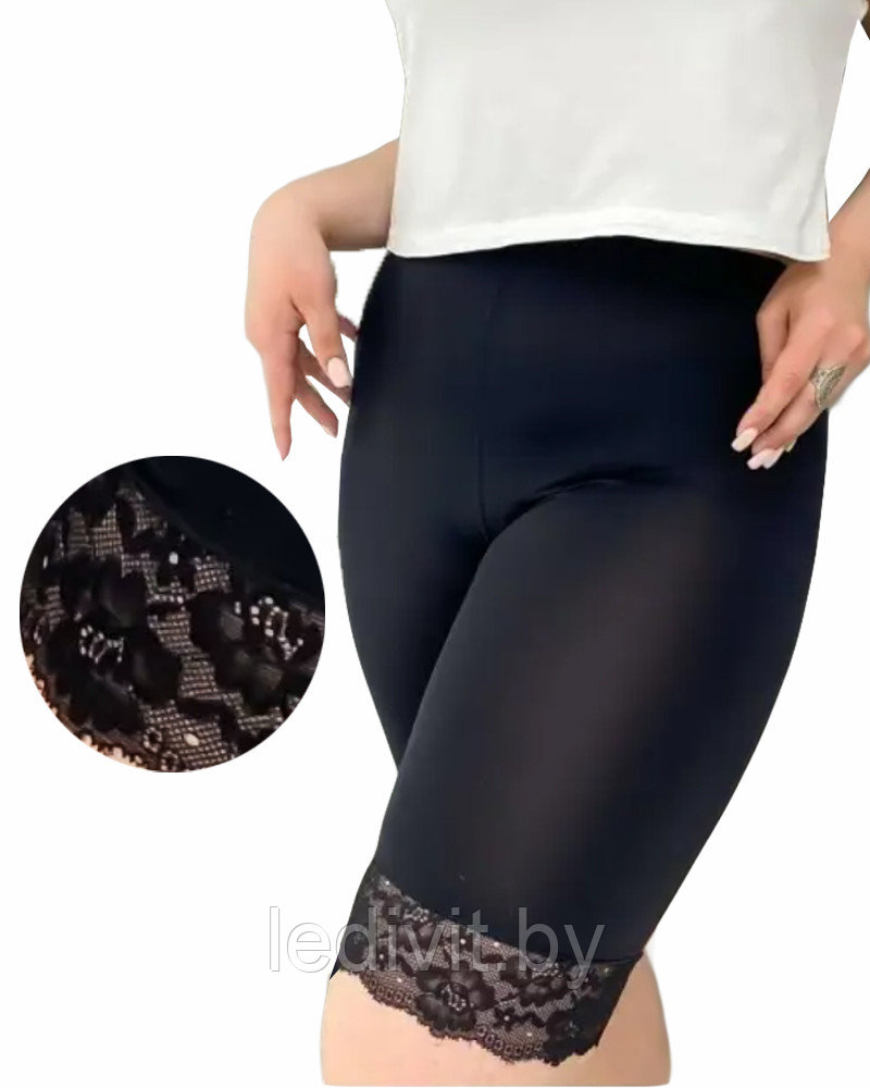 Панталоны летние с кружевом (высокая посадка)