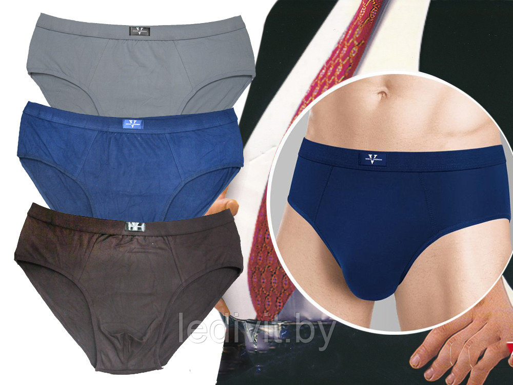 Трусы слипы мужские (большие размеры)- фото2