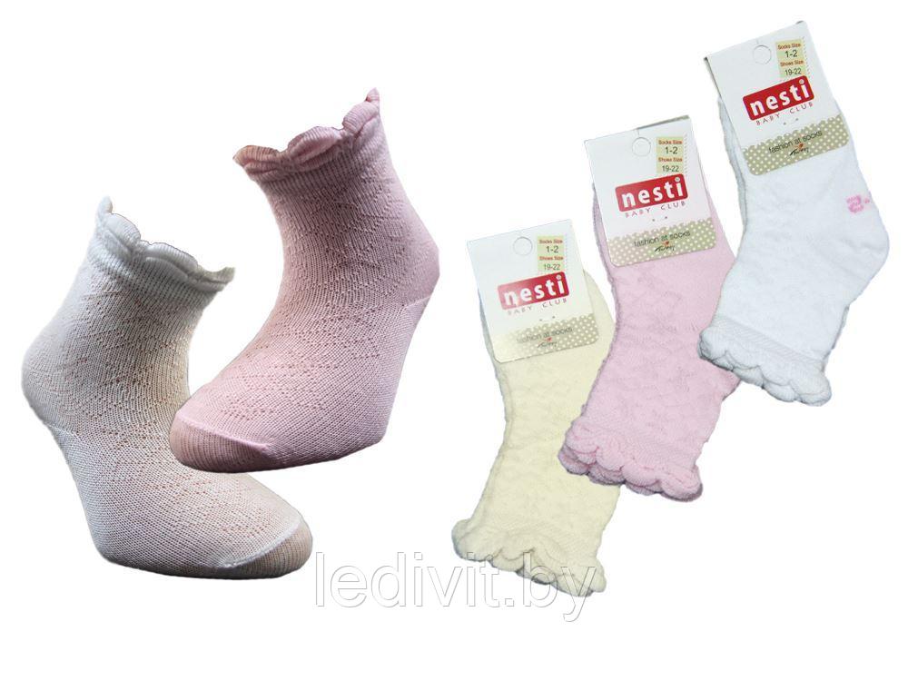 Носочки для девочки жаккардовые- фото2