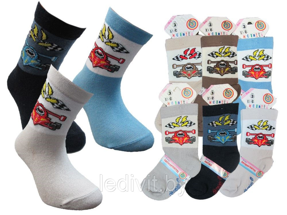 Носки для мальчика с рисунком- фото