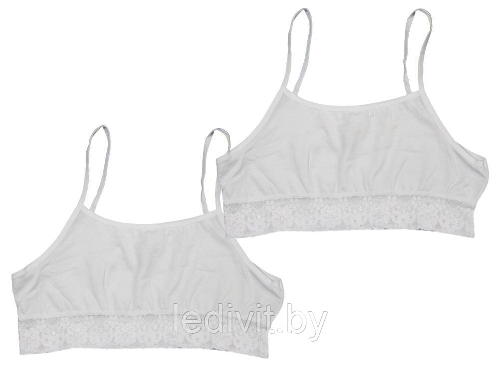 Топ для девочки с кружевом- фото2