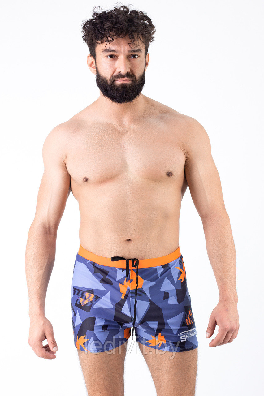 Плавки мужские Siman артикул: SN2116YK из 80% ПА, 20% эластан оптом