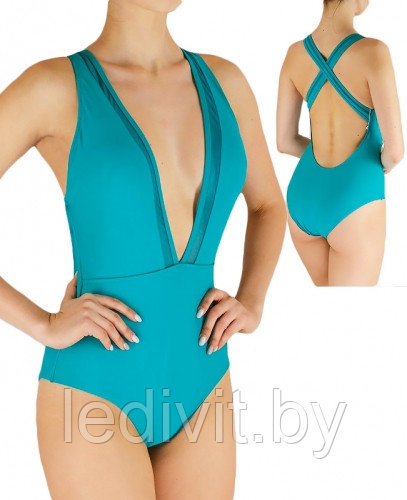 Купальник Арт:1921 Маркировка:38. Бирюзовый