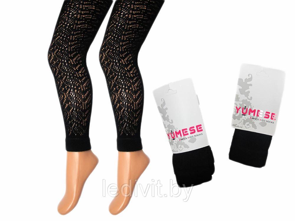 Лосины ажурные для девочек- фото2