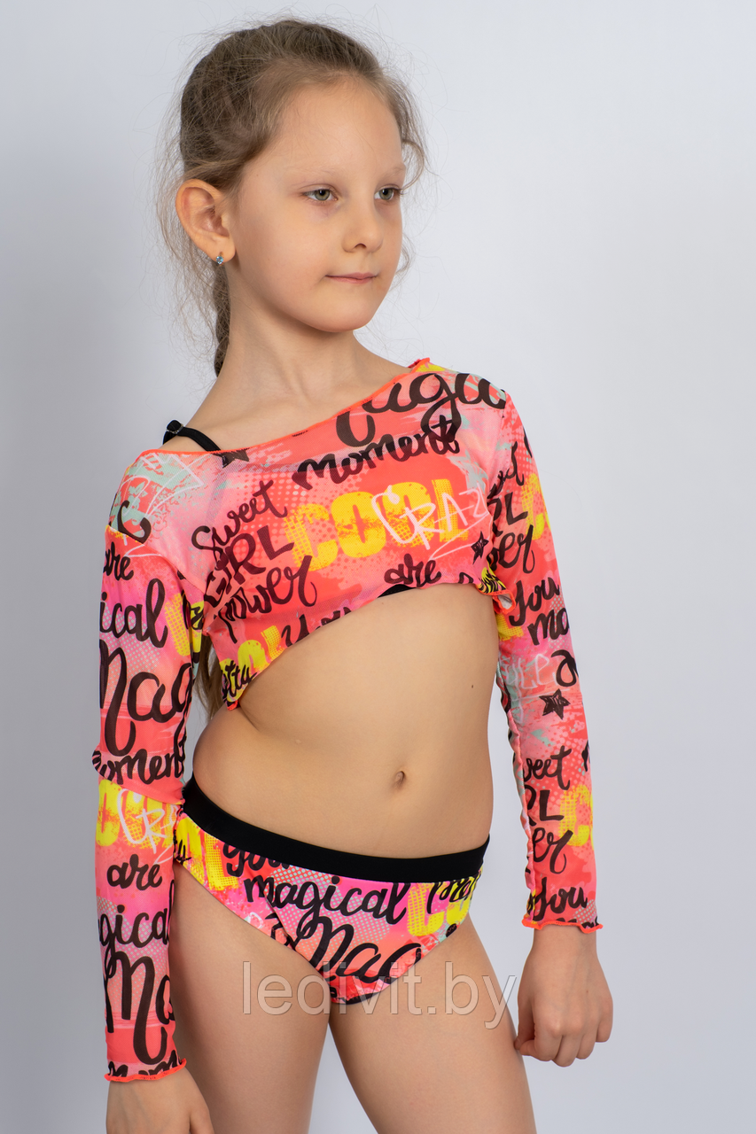 Купальник детский FW.WORLD артикул: FWWZ8829 оптом из 82% ПА, 18% спандекс- фото7