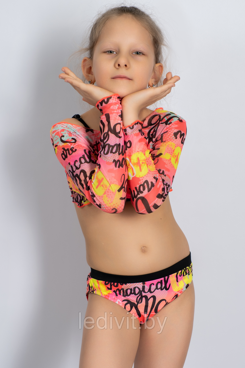 Купальник детский FW.WORLD артикул: FWWZ8829 оптом из 82% ПА, 18% спандекс- фото9