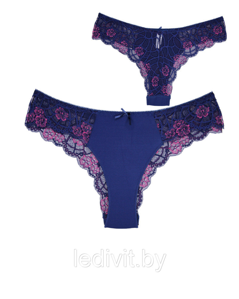 Трусы женские бикини кружевные