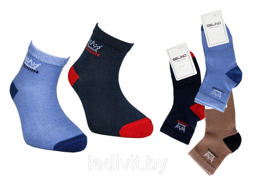 Носки для мальчика с рисунком- фото2