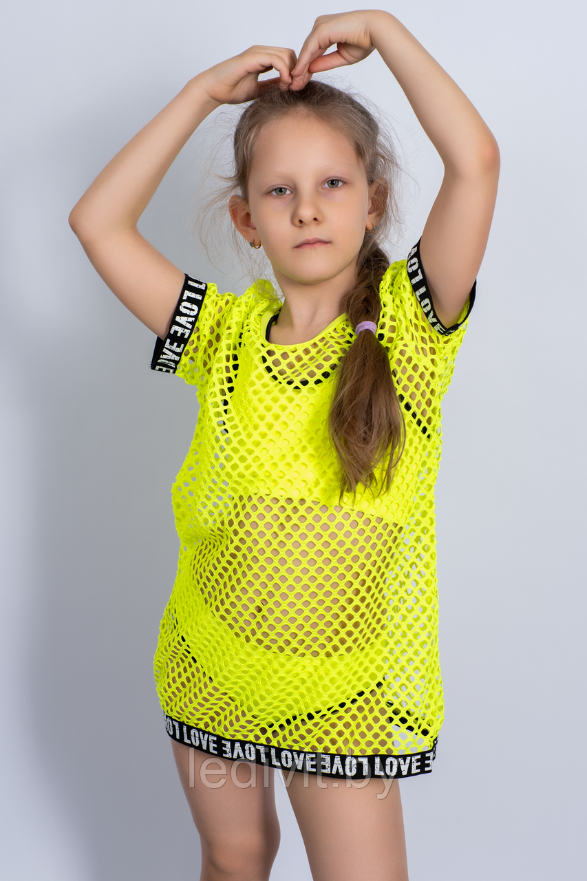 Слитный купальник Siman артикул: SN1534YK из 82% ПА, 18% эластан оптом Салатовый