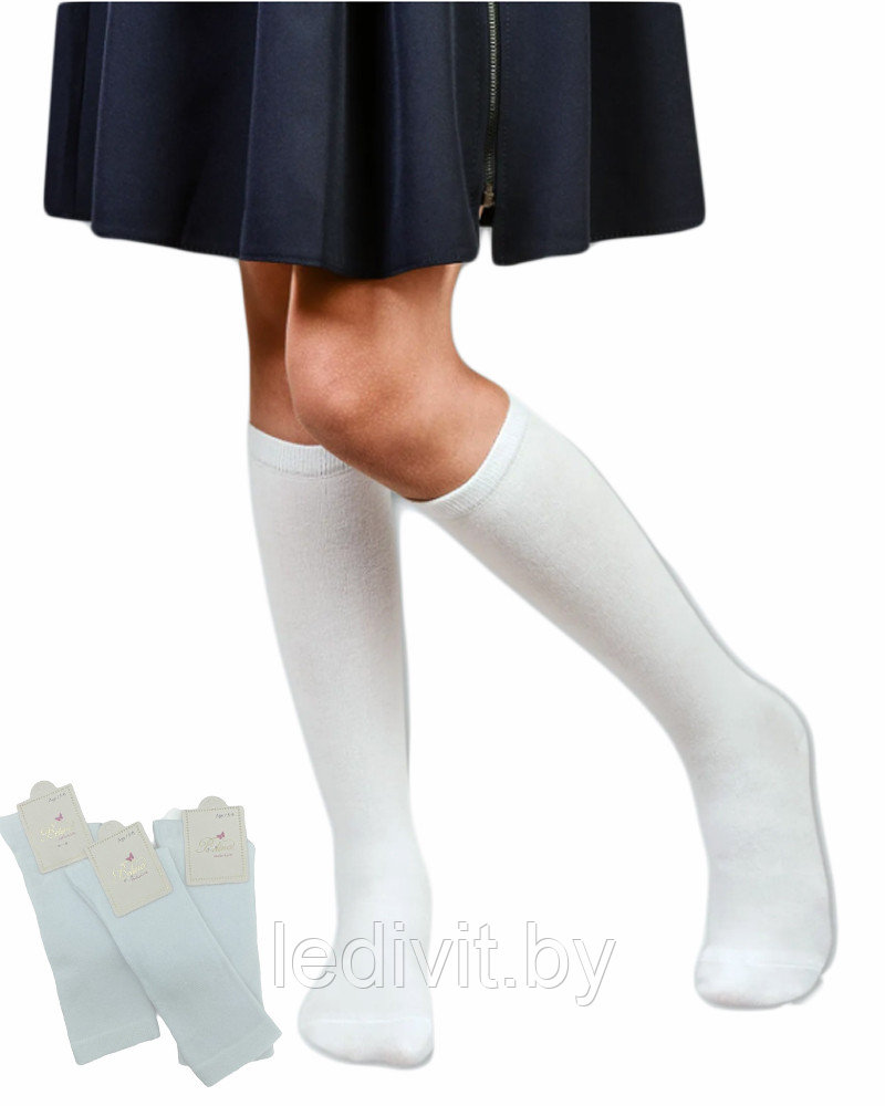Гольфы белые для девочки