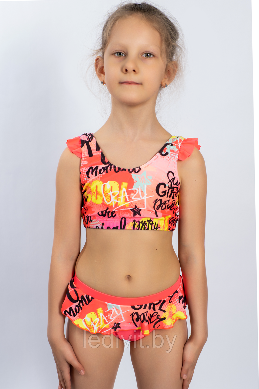 Купальник детский FW.WORLD артикул: FWWZ8807 оптом из 82% ПА, 18% спандекс- фото7