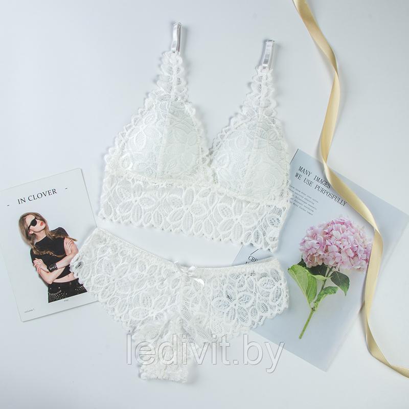 Комплект кружевного нижнего белья- фото2