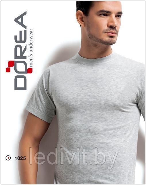 Футболка мужская (рибана) серая- фото2