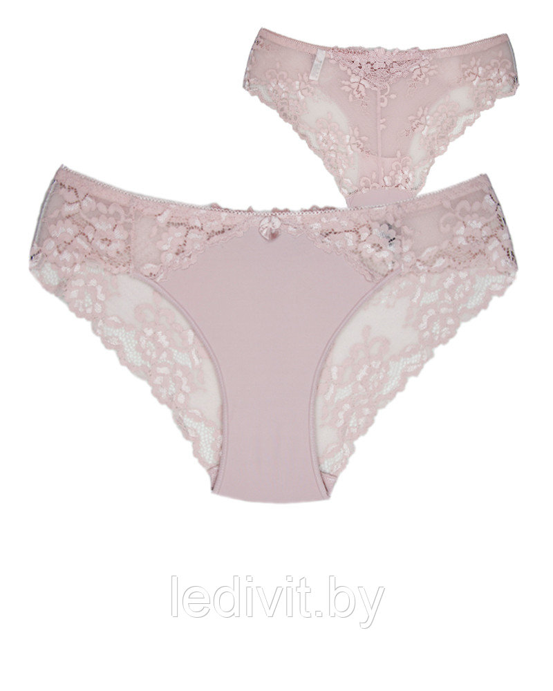 Трусы женские слипы с кружевом