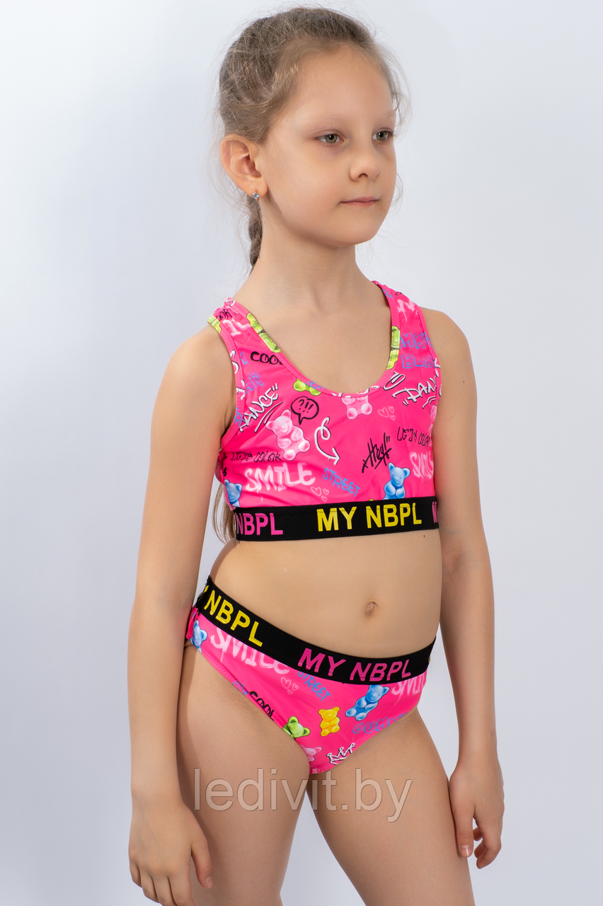 Купальник детский FW.WORLD артикул: FWWZ8878 оптом из 82% ПА, 18% спандекс- фото6