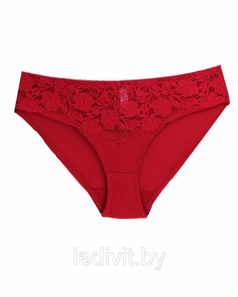 Трусы женские слипы с кружевом