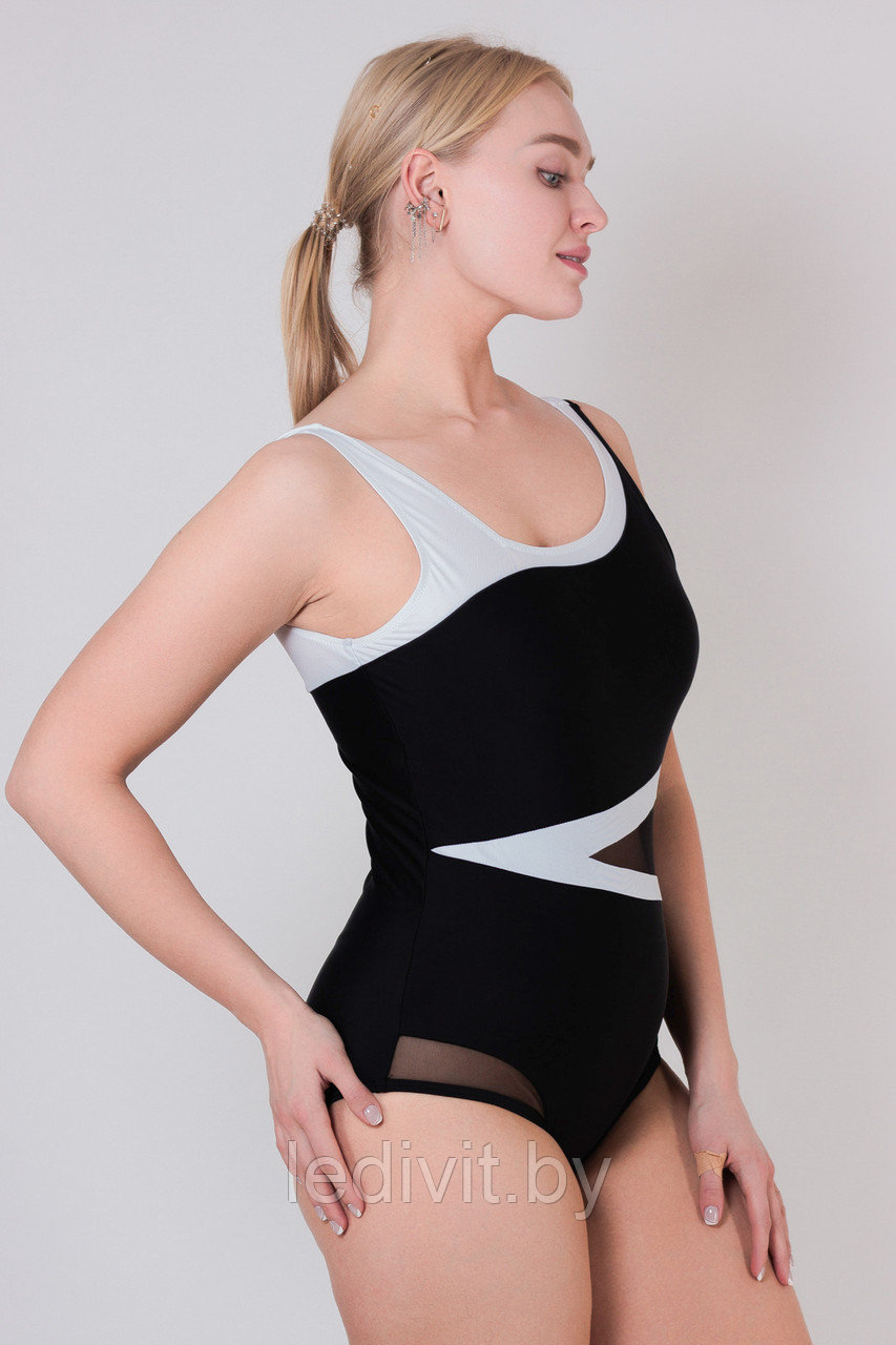 Слитный купальник Siman артикул: SN1230 из 82% нейлон, 18% эластан оптом- фото2