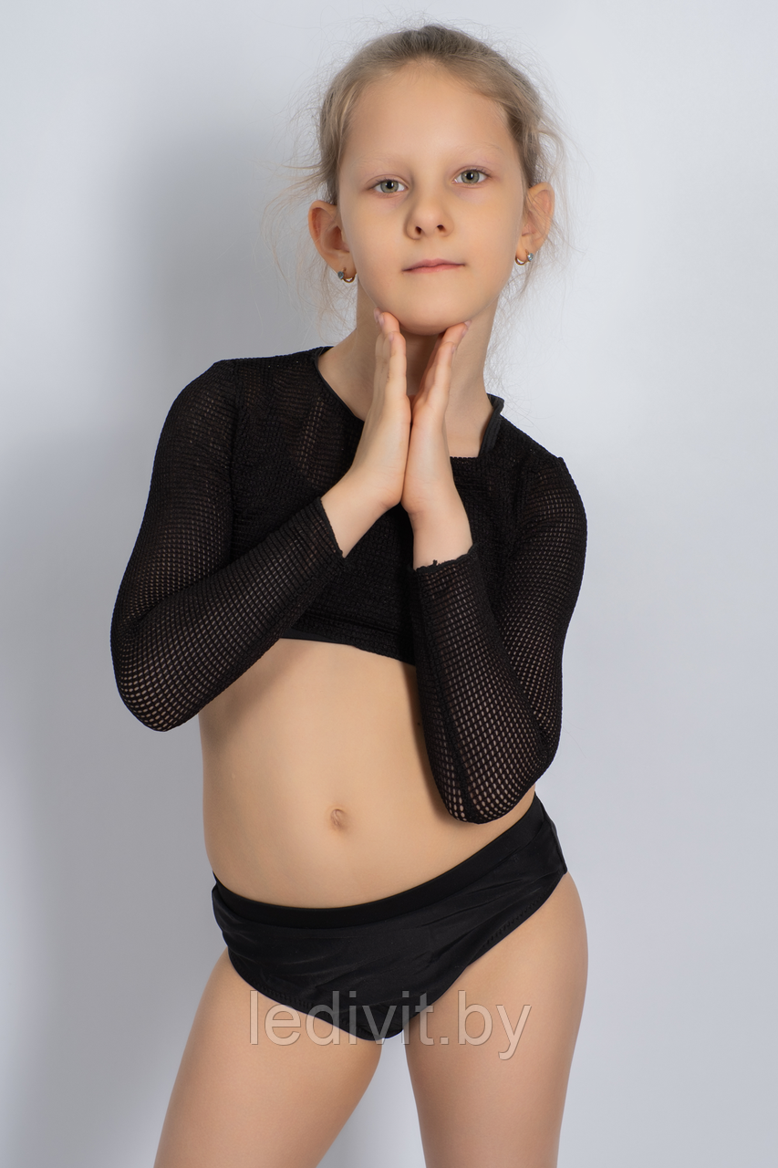 Купальник детский FW.WORLD артикул: FWWZ3348 оптом из 82% ПА, 18% спандекс- фото