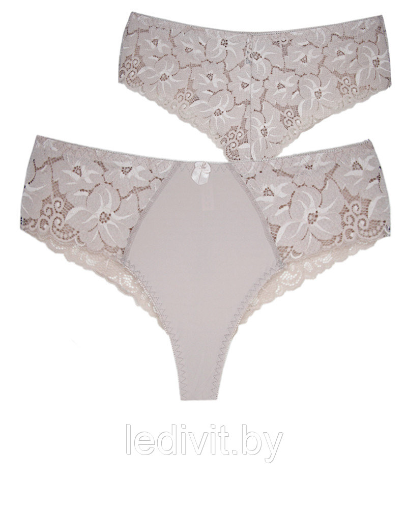 Трусы женские хипстеры стринги  кружевные