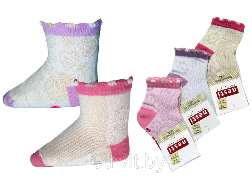 Носочки для девочки  в сетку- фото2