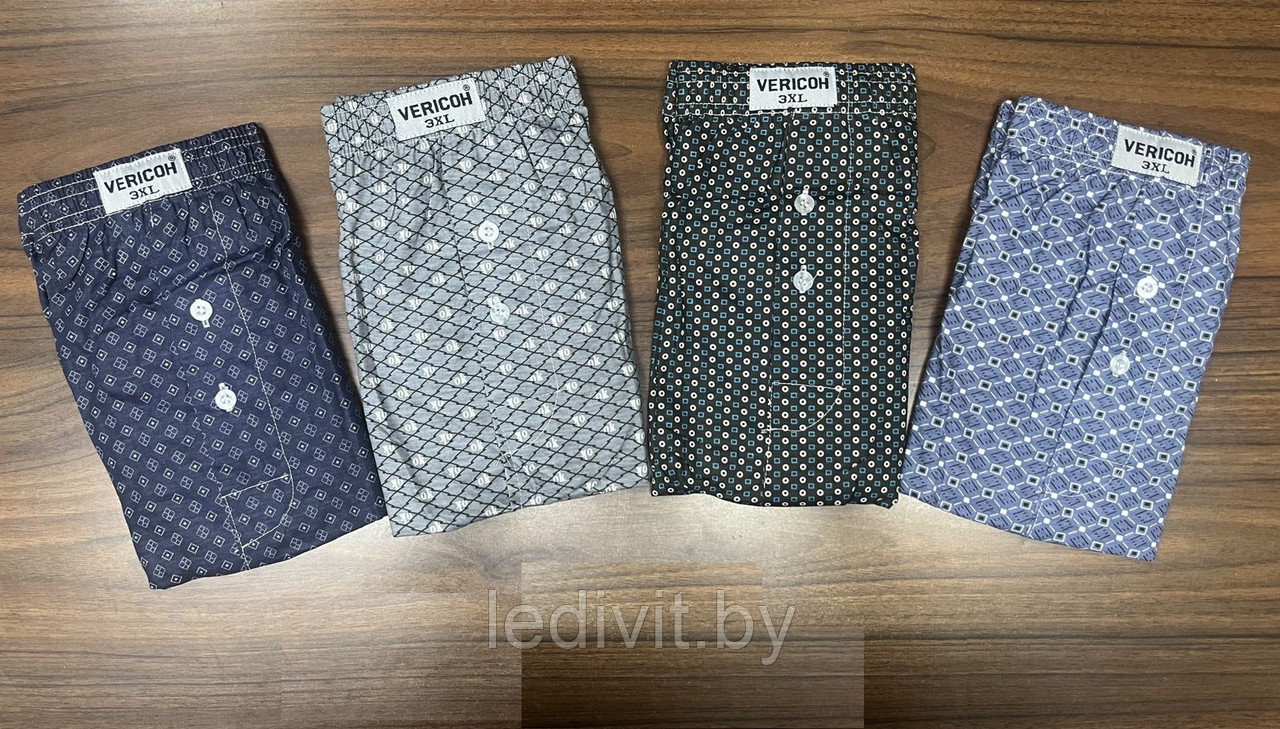 Трусы шорты мужские трикотажные (большой размер)- фото