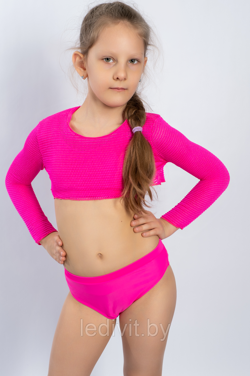 Купальник детский FW.WORLD артикул: FWWZ3348 оптом из 82% ПА, 18% спандекс- фото6