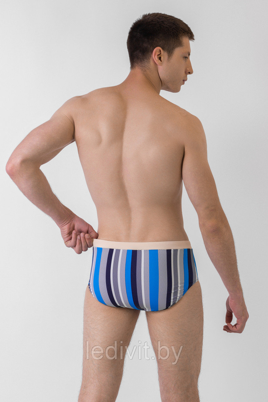 Плавки мужские Siman артикул: SN7157 из 80% ПА, 20% эластан оптом- фото7