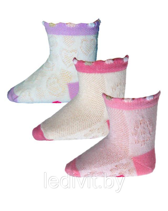 Носочки для девочки  в сетку- фото