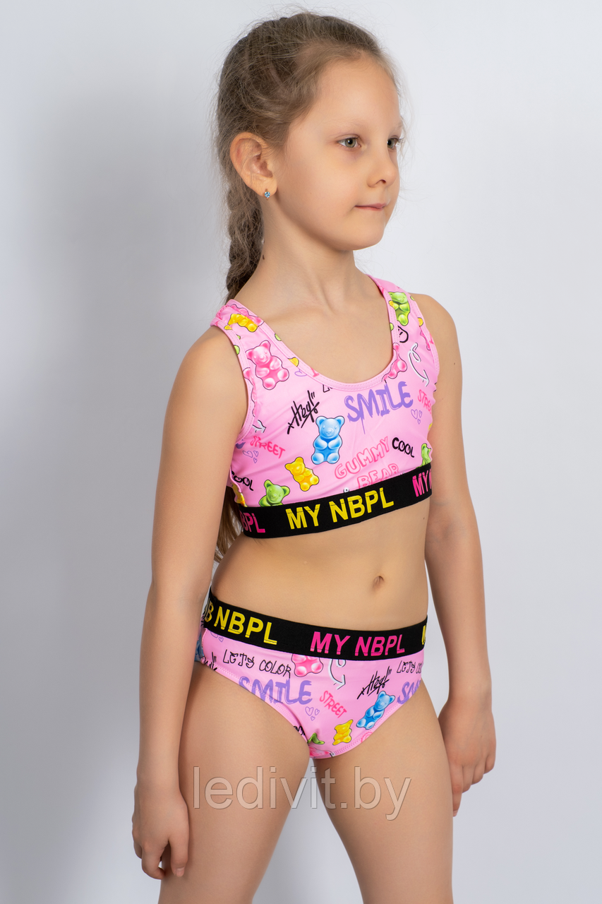 Купальник детский FW.WORLD артикул: FWWZ8878 оптом из 82% ПА, 18% спандекс- фото8