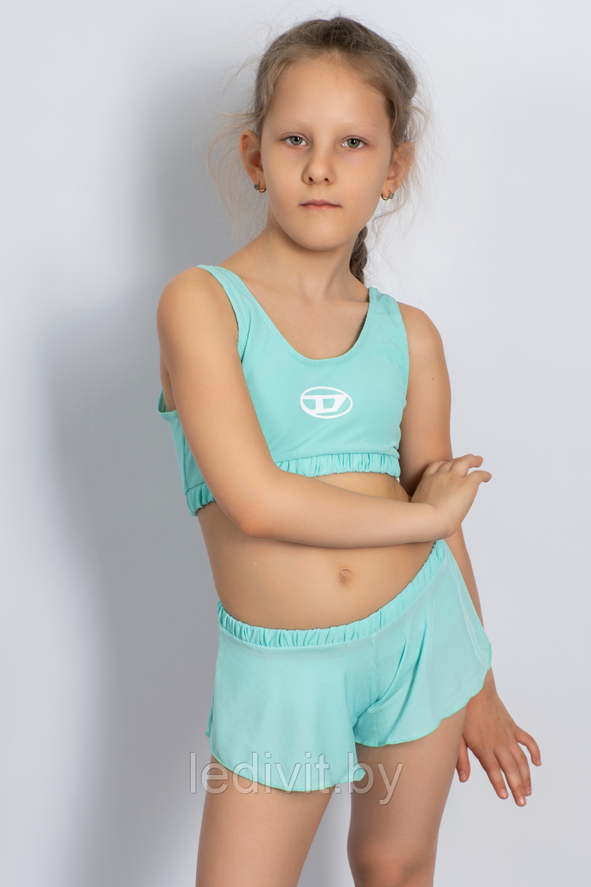Купальник детский FW.WORLD артикул: FWWZ8808 оптом из 82% ПА, 18% спандекс- фото4