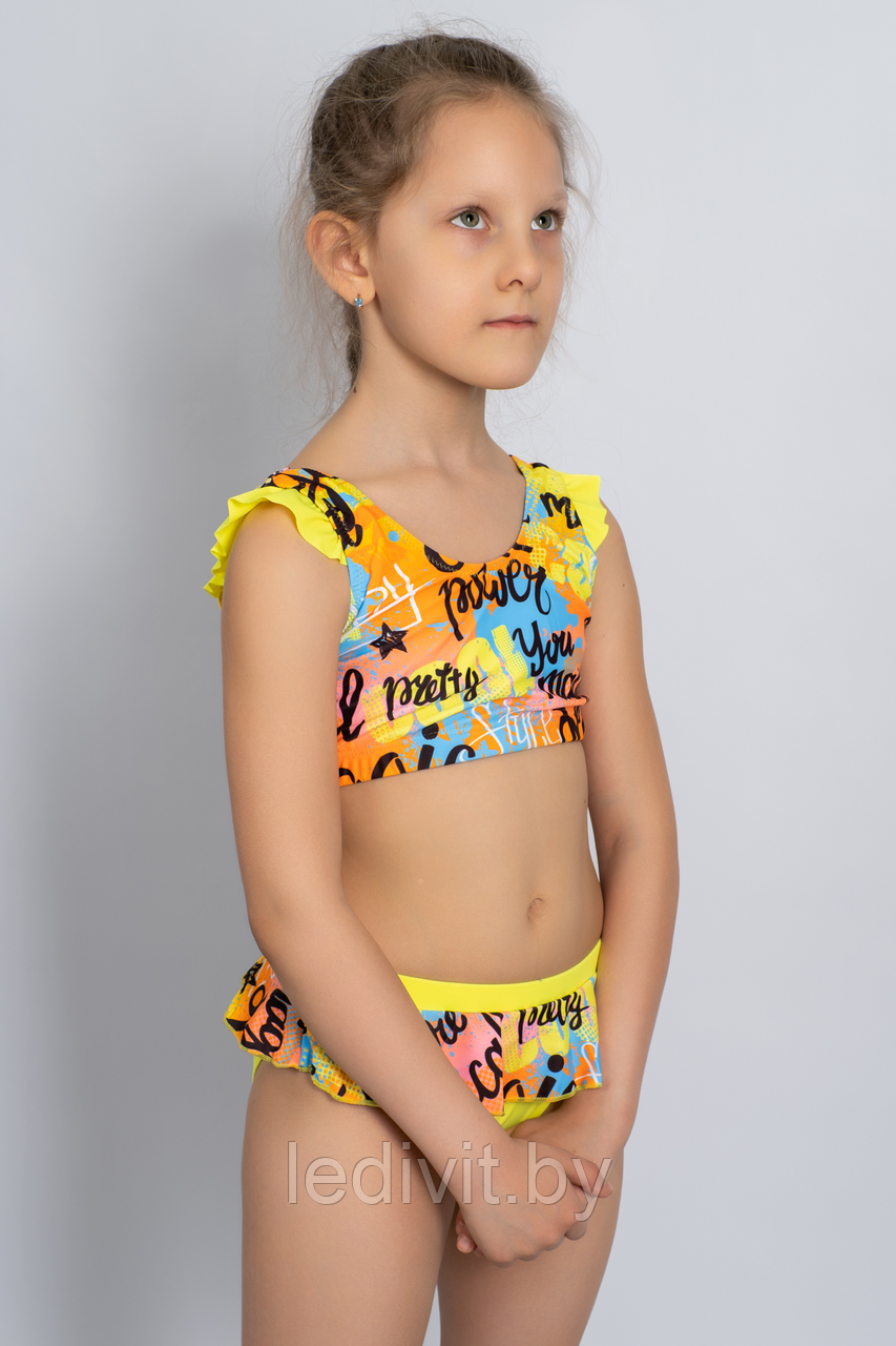 Купальник детский FW.WORLD артикул: FWWZ8807 оптом из 82% ПА, 18% спандекс- фото5