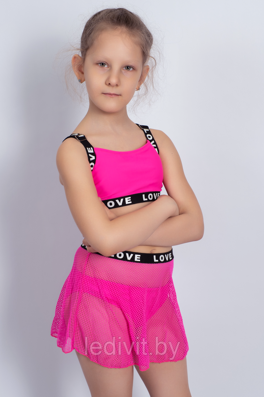 Купальник детский FW.WORLD артикул: FWWZ3321 оптом из 82% ПА, 18% спандекс- фото