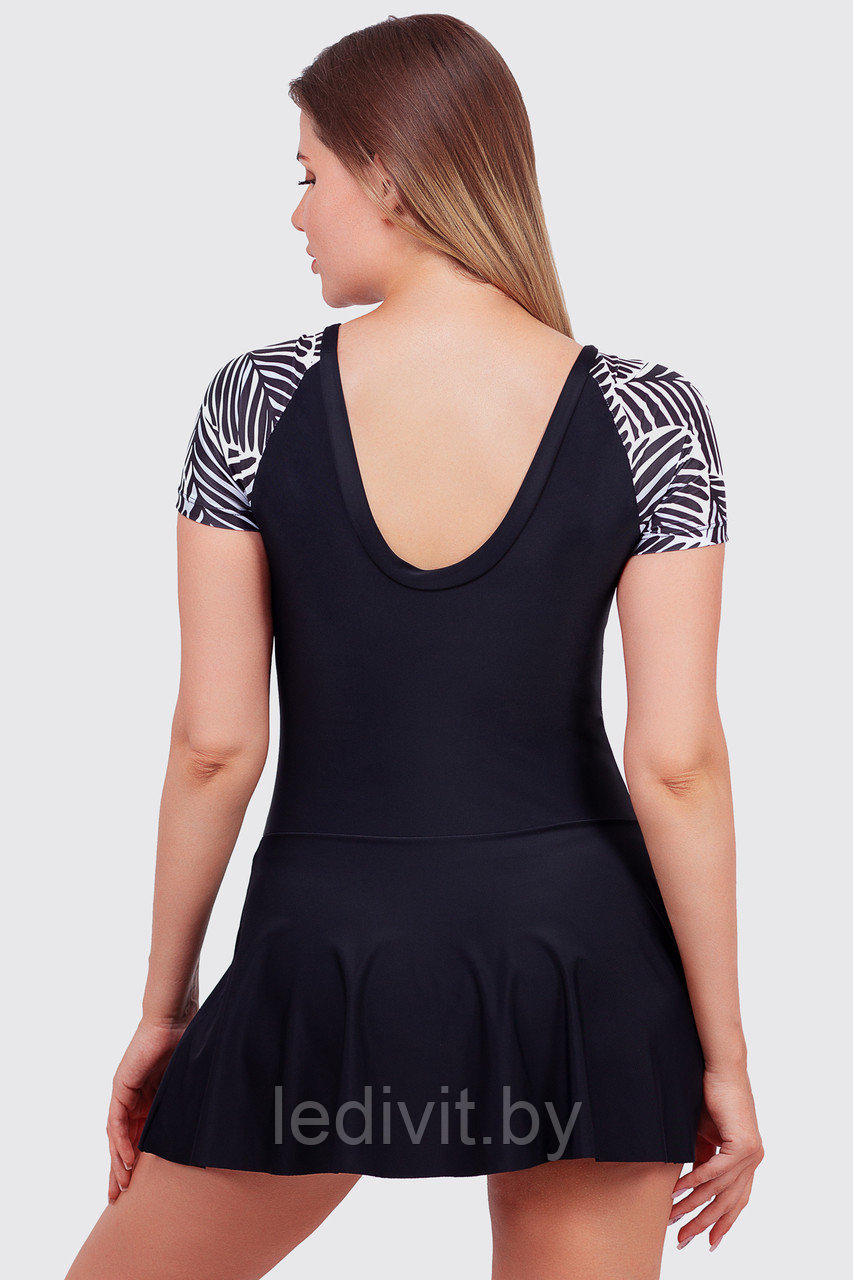 Слитный купальник Siman артикул: SN3407 из 82% нейлон, 18% эластан оптом- фото5