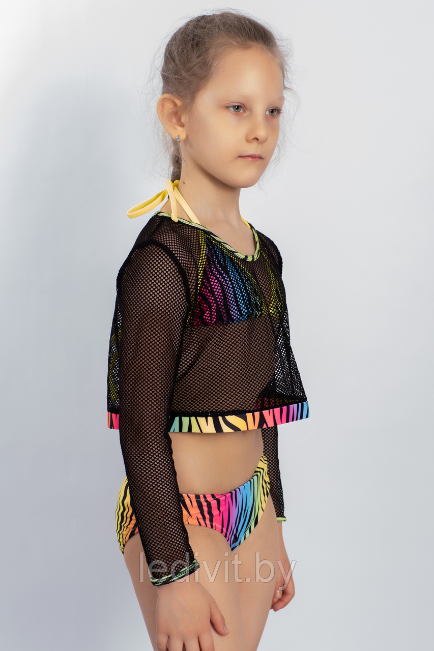 Купальник детский FW.WORLD артикул: FWWZ8838 оптом из 82% ПА, 18% спандекс- фото6