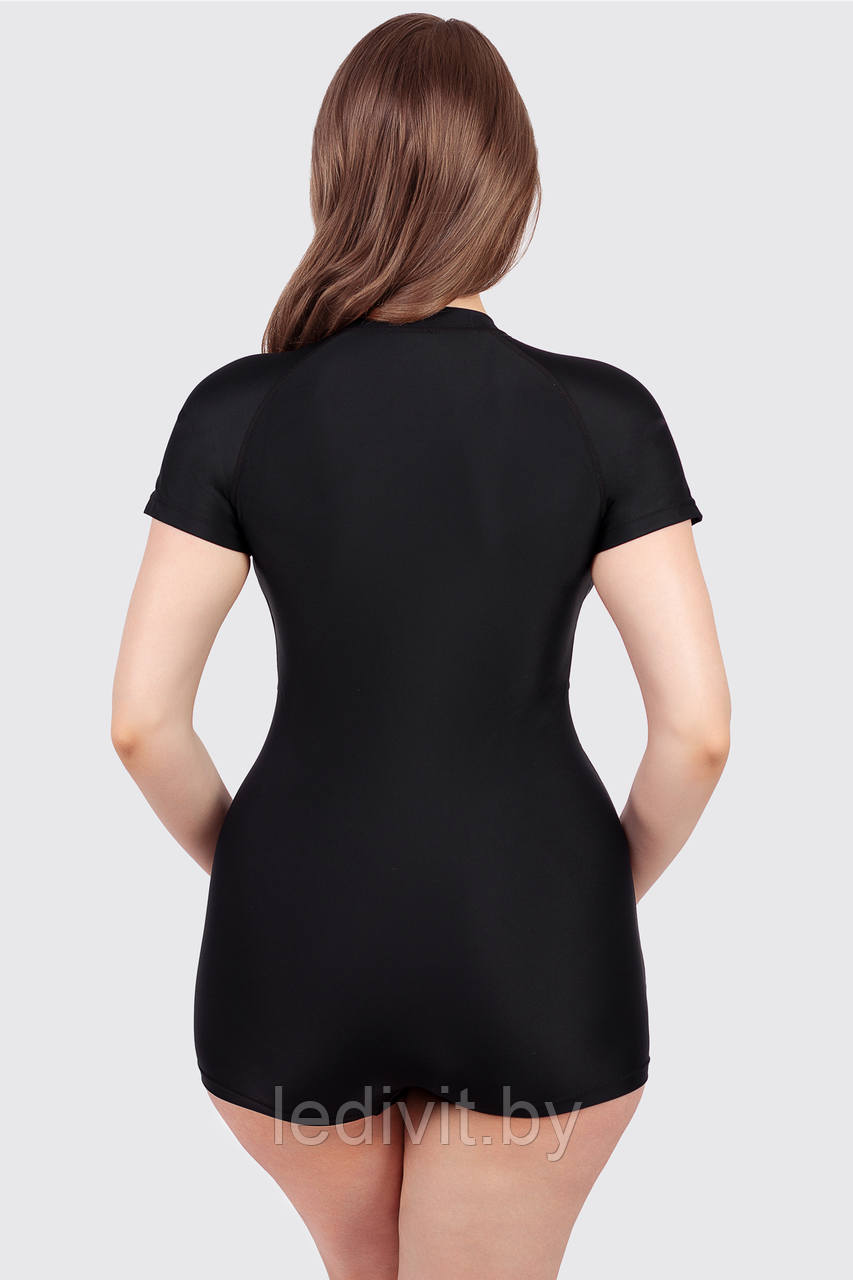 Слитный купальник спортивный Siman артикул: SN0076 из 82% нейлон, 18% эластан оптом- фото6