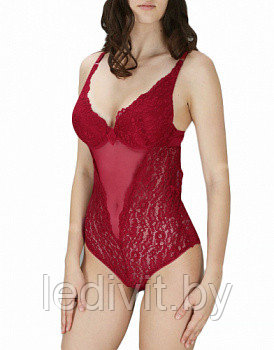 Боди-грация Арт:1843 -В /3 вишневый Weiyesi-Porlloma Размер:В 75-85
