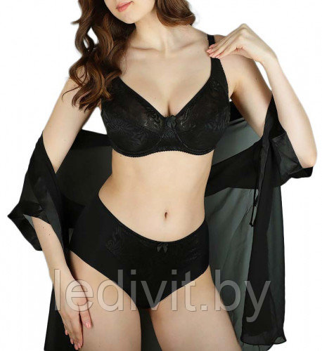 Комплект Арт:24-035 Anfen Размер:E 80-100 тонкий гипюровый, на х/б основе..