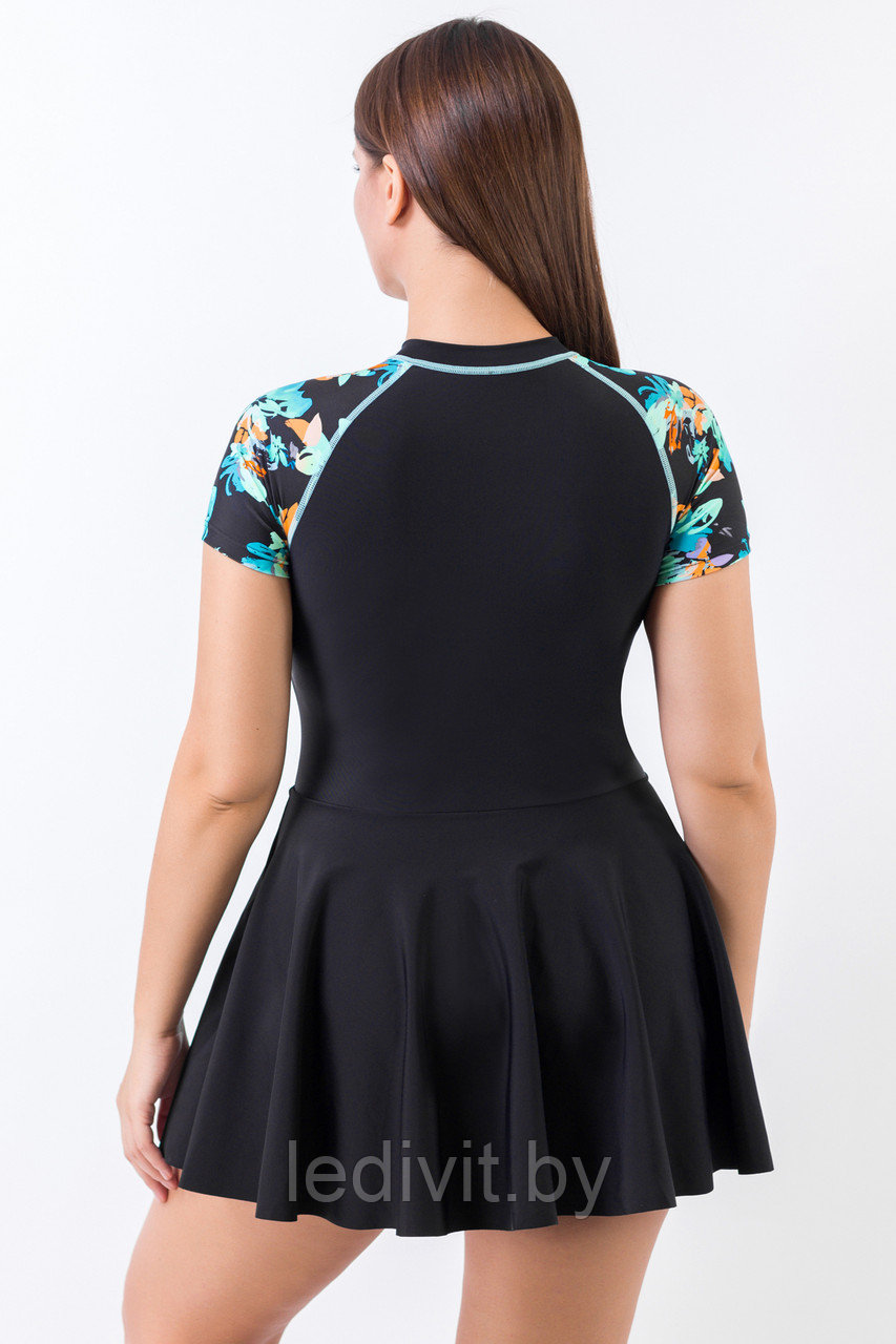 Слитный купальник Siman артикул: SN3070 из 82% нейлон, 18% эластан оптом- фото9