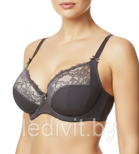 Бюстгальтер Арт:24-005  Anfen Размер:D 80-100 тонкий микрофибровый, с подкройным бочком.